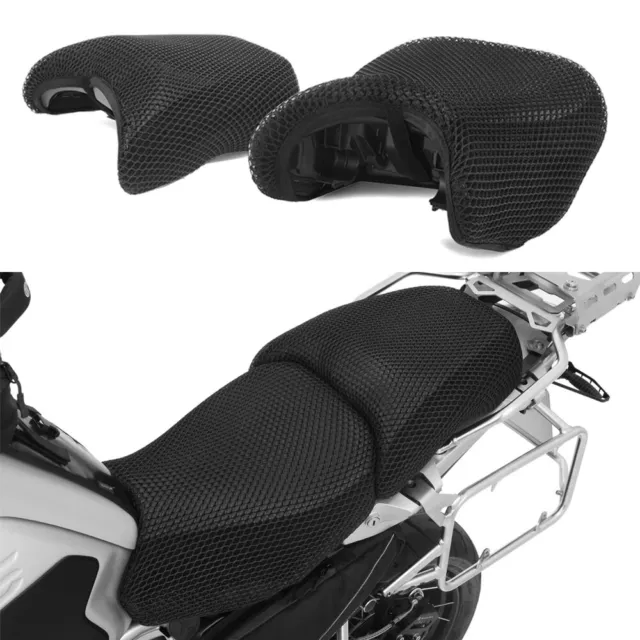 For BMW R1200GS LC Adventure R1250GS Seat Cover Anti-Slip Mesh Fabric Cushion