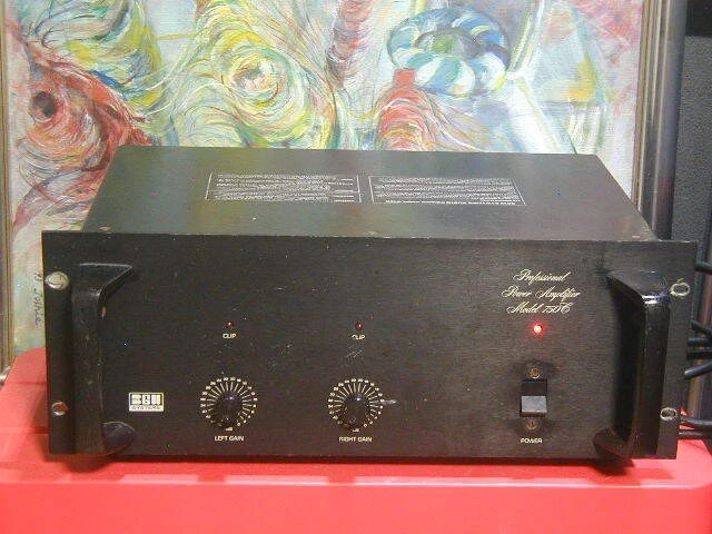 BGW MODEL 750C Power Amplifier Used High Performance Audio amplifier £