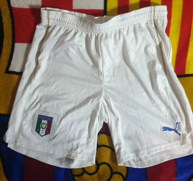 Shorts Italien Puma Herren S EM Euro 2016 in Frankreich Azurri Fußball Original