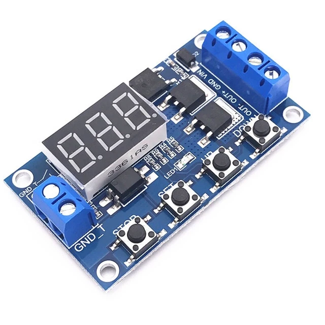 Trigger Cycle Timing Delay Switch Circuit Doppia Scheda di Controllo del Tu S5S3