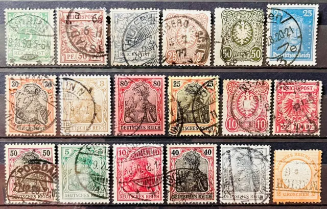 Superior Germany Collection Deutschland Altdeutsch Old Stamps Lot 02230224