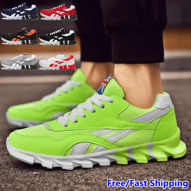 Fashion Men's Athletic Sneakers Walking Sports Casual Shoes Running Tennis Gym