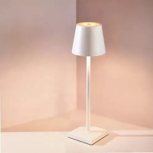 Lampada Da Tavolo Touch Led Ricaricabile Bianca 4000k 6400k ok 3