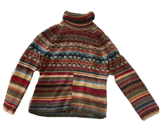 DAVID BROOKS KNIT Wool Sweater - Turtleneck Women’s Size Small $20.00 ...