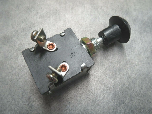UNIVERSAL PUSH PULL On-Off Switch 2 Screw Terminals 83038 - Ships Fast ...