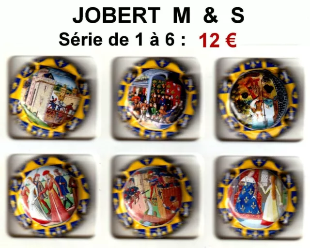 Capsule de champagne JOBERT M et S