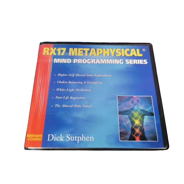 Rx17 Writing RX17 MÉTAPHYSIQUES DICK Sutphen Livre Audio 5 Cds Nightingale Conant ...