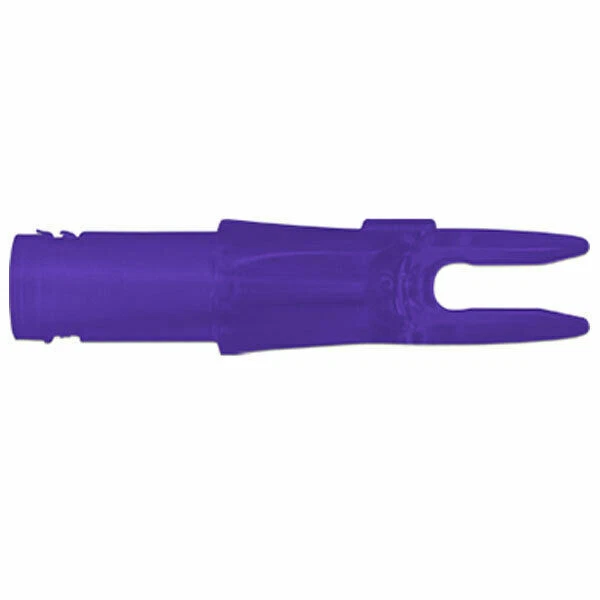 Easton Super 3D Nocks 6.5mm Purple 1 Dozen • 727770