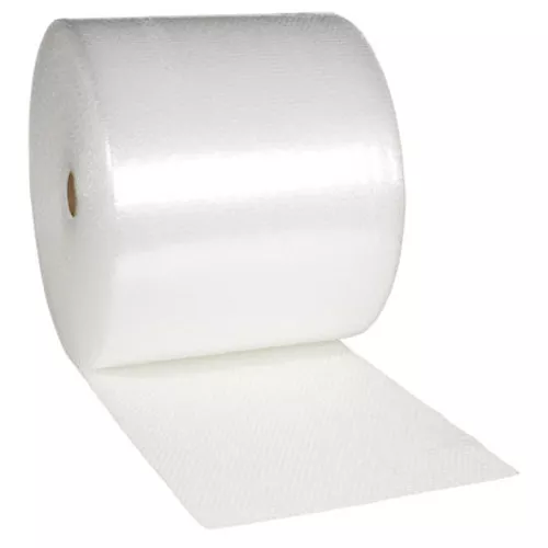 2 Rollen Luftpolsterfolie 50cm x 50m 10mm Noppe - 75my 3-lagig / 40 Cent/qm