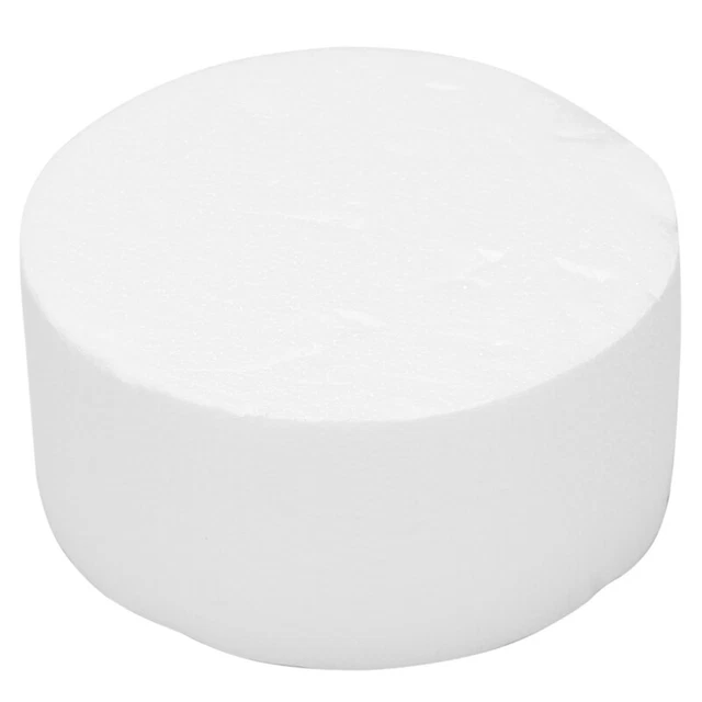 Pastel redondo de espuma de poliestireno ficticio (6 pulgadas) R6M2