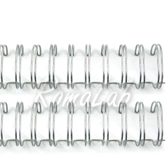 2 dorsi metallici color argento per rilegatrice THE CINCH II We R Memory Keepers