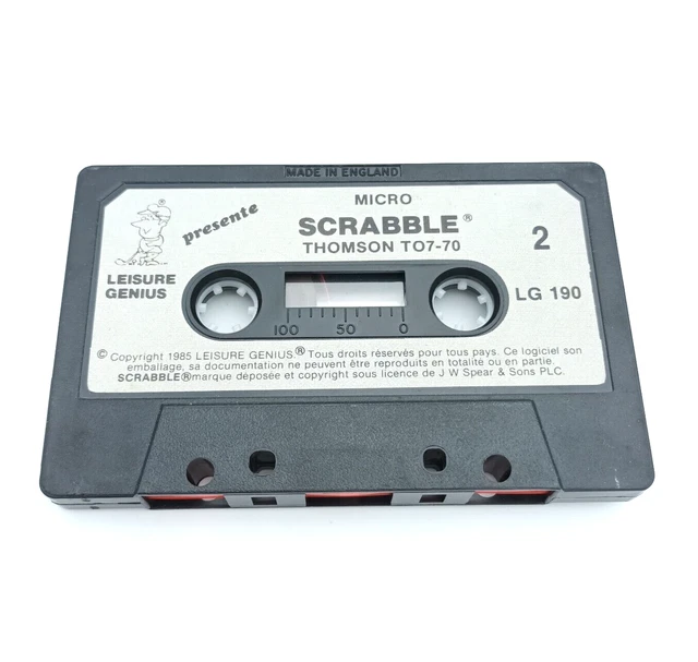Jeu QUEST – Culture Générale – Pour THOMSON MO5 / TO7 – 1984 – Rare Cassette + Cartouche