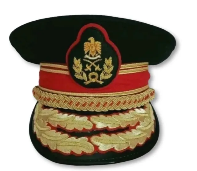 Reproduction Colonel Gaddafi Military Army General Officer Parade Dress Hat