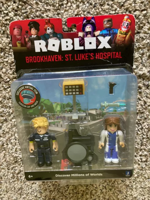 Roblox Brookhaven St. Luke's Hospital Figure Pack Brand new!!