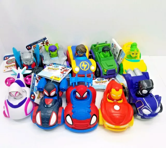 Spidey and His Amazing Friends Disc Dasher Vehicle YOU CHOOSE Marvel/Disney NWT