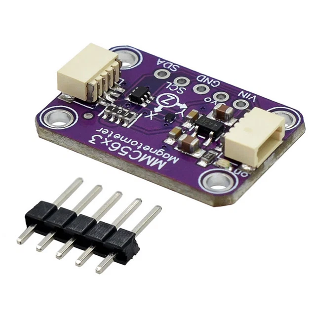 3-AXIS MAGNETIC SENSOR Triaxial Magnetometer Module MMC5603 For STEMMA ...