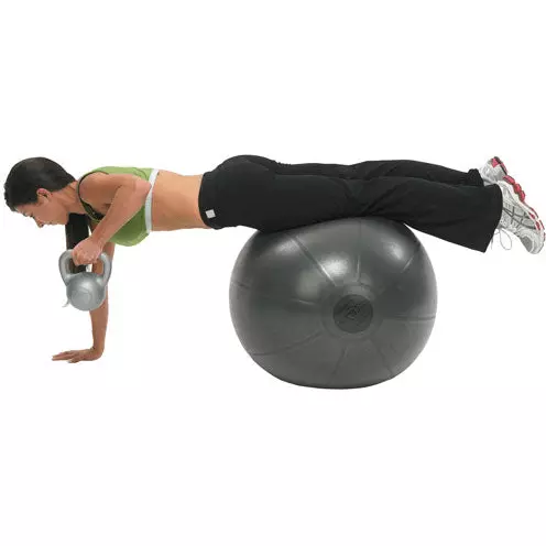 Fitness Mad 500Kg Studio Pro Swiss Ball Yoga Pilates Gym Training 55cm 65cm 75cm 2