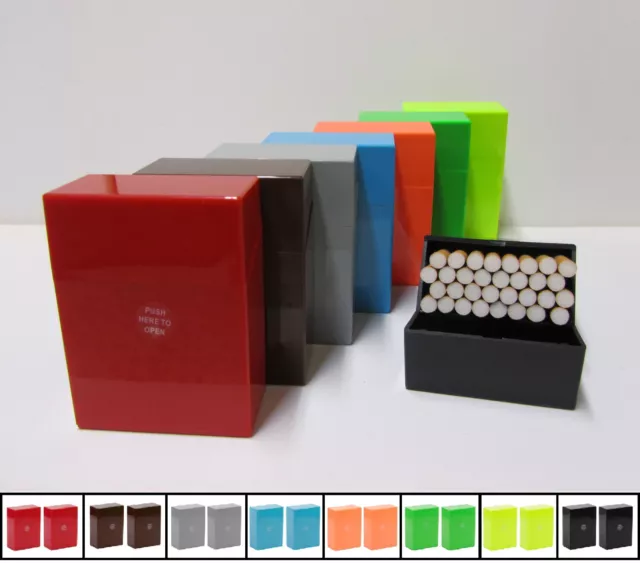 Zigarettenbox Kunststoff XXL 30er