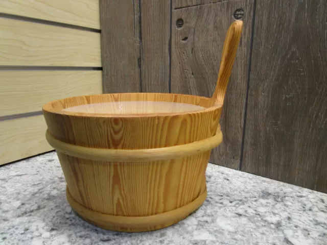 Sauna Bucket w/Liner