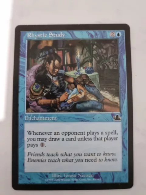 Magic The Gathering Rhystic Study x1