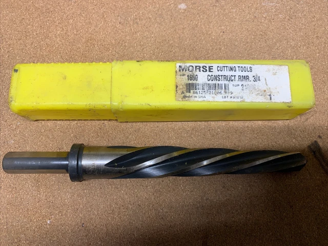 Morse Tools Construction 3/4 hss reamer