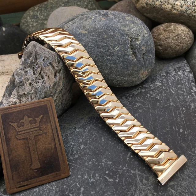 12Kt Gold-Filled Premium Kreisler 1950s nos unused Vintage Watch Band