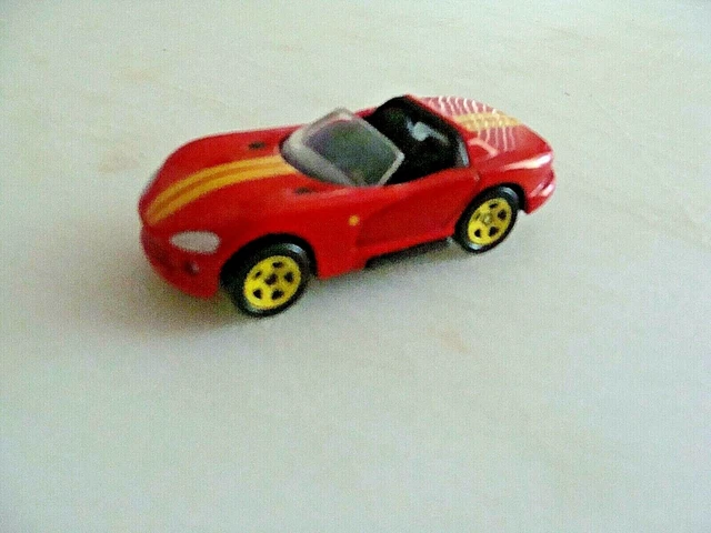DODGE VIPER - HOT WHEELS 1992 - 1:64 CAR - LOOSE w/NO PACKAGE - PLEASE READ !!! 2