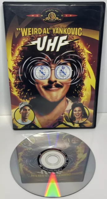 UHF (1989, DVD, Weird Al Yankovic, Michael Richards, David Bowe, OOP) Canadian