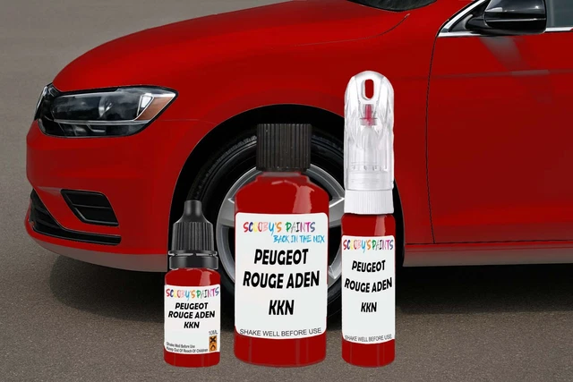 Myldan Peugeot Citroen Red Touch Up Paint Pen Kit - 20ml With Brush & Needle