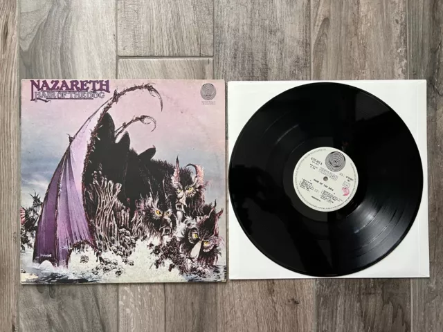 Nazareth - Hair Of The Dog (LP, Album,1975 ITALY) VERTIGO SWIRL !!!!!