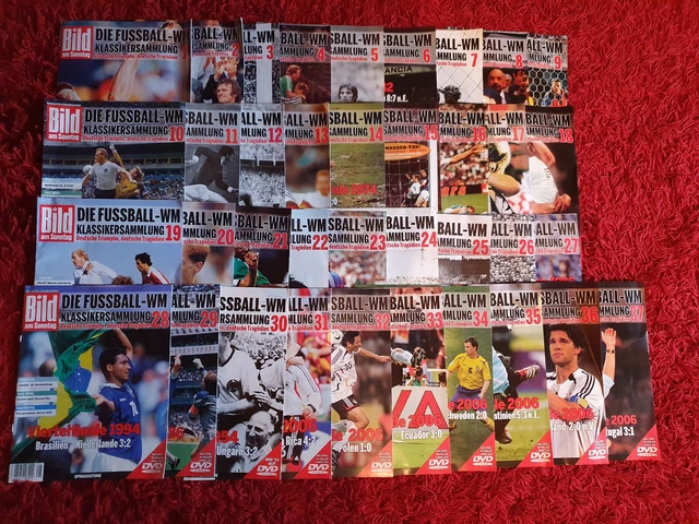 Auswahl - Bild-WM, Klassiker Sammlung - Fussball WM  -  nur die Hefte