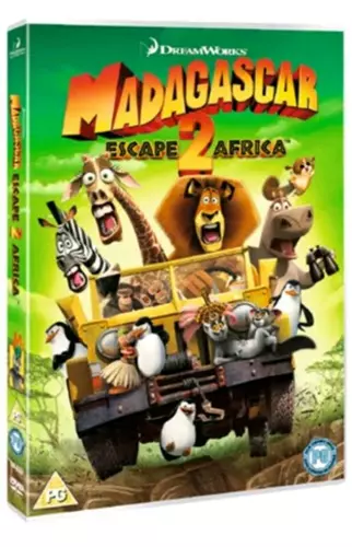 Madagascar: Escape 2 Africa James Gandolfini 2009 New DVD Top-quality