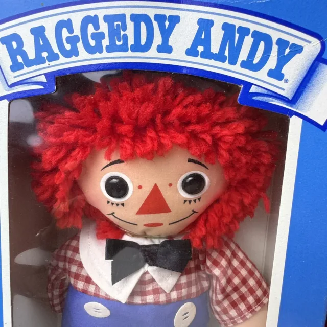 PLAYSKOOL 1989 Raggedy Ann Raggedy Andy 12” Dolls Set In Boxes 3