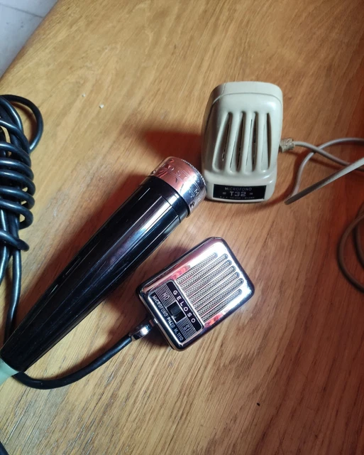 Raro Microfono Geloso T 32 Piezo M 1110 M 51  Anni 50 60 Vntage