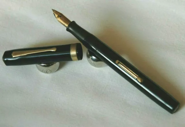 RARE et RECHERCHE STYLO PLUME DE COLLECTION WATERMAN'S 7 PLUME OR H310