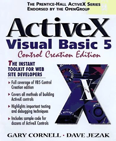 ACTIVEX: VISUAL BASIC 5 CONTROL CREATION EDITION (PRENTICE By Gary Mint