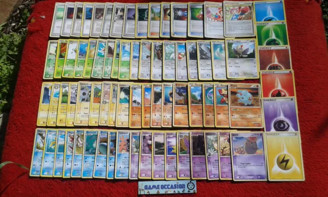 Lot 75 Cartes Pokemon Differentes Sans Double Ni Gx Vmax Fr Toutes Generations