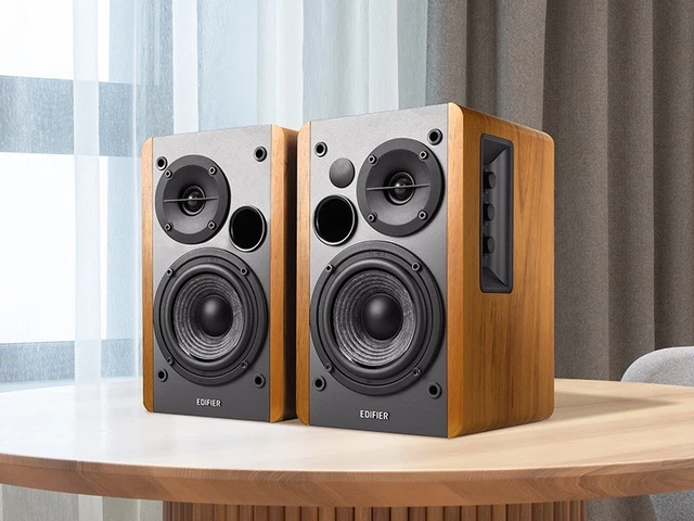 Boxe Edifier R1280t EDIFIER R1280T ACTIVE Bookshelf Speaker System with Remote Control £57. ...