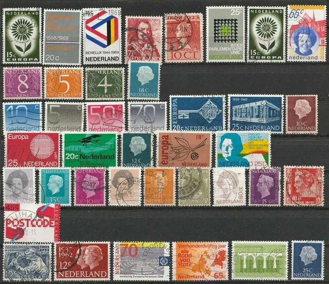 Niederlande Lot mit Marken aus Nederland Netherlands Pays-Bas Países Bajos 2138