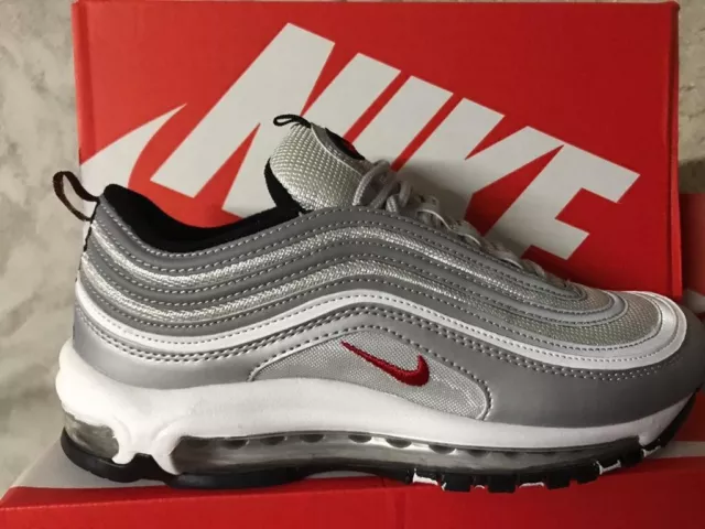 Air max 97 nere con baffo rosso top