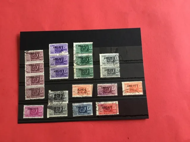 Italy Trieste Zone A Parcel Post  Stamps R37047