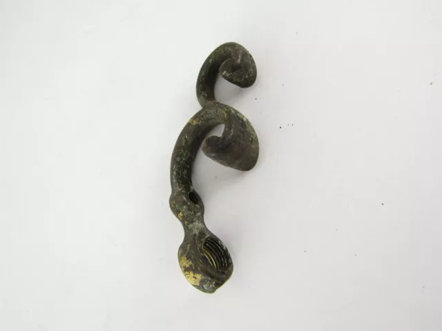 Antique Vintage Coat Hat Closet Cast Hook 2.5"