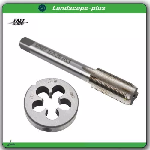 1/2"-28 Gunsmithing Tap and Die Set (1/2"x28) 22LR 223 5.56 9mm New