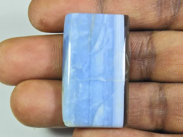 48Cts.Natural Blue Opal Octagon Cabochon Loose Gemstone 22X38X06 MM O393