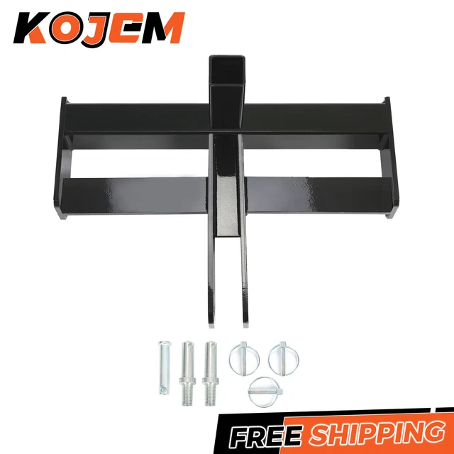 For CATEGORY 1 TRACTORS Drawbar With Suitcase Weight Steel Brackets 2" Receiver For CATEGORY 1 TRACTORS Drawbar With Suitcase Weight Steel Brackets 2" Receiver