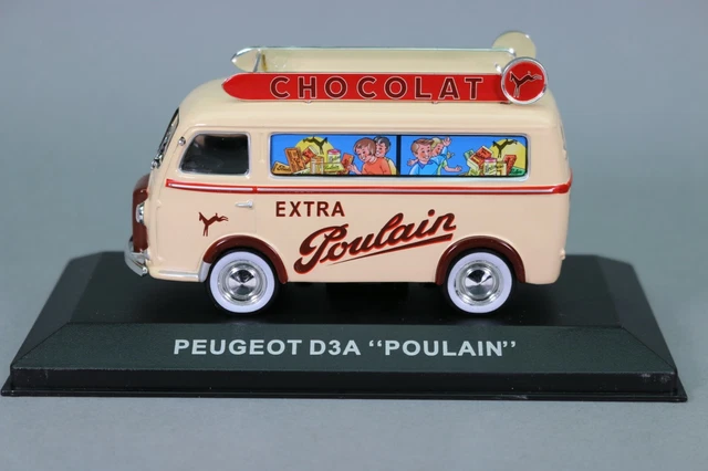 Modèle Réduit Peugeot D3A Poulain IXO 1/43 - Camion Miniature, Occasion, échelle 1/43, Collection