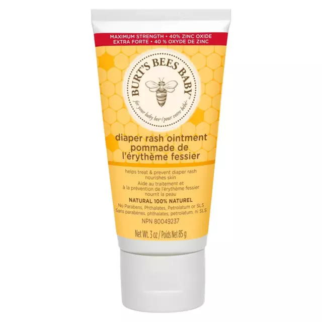 Burt's Bees Baby 100% Natural Diaper Rash Ointment - 3 Ounces Tube