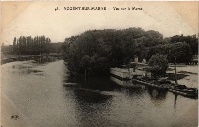 CPA Nogent sur Marne - Vue sur la Marne (275008)