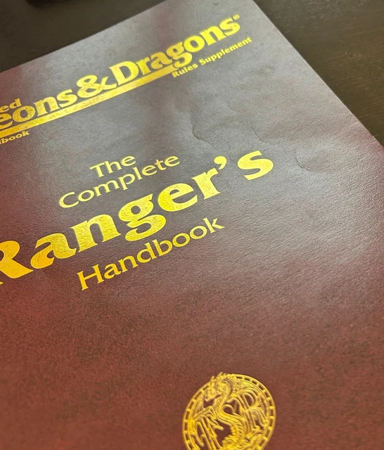 ADVANCED DUNGEONS & DRAGONS Rangers Handbook (1995 TSR) -- 2136 $59.59 ...