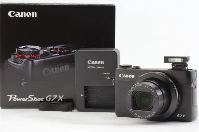 【TOP MINT IN BOX】 Canon PowerShot G7 X 20.2MP Compact Digital Camera From JAPAN